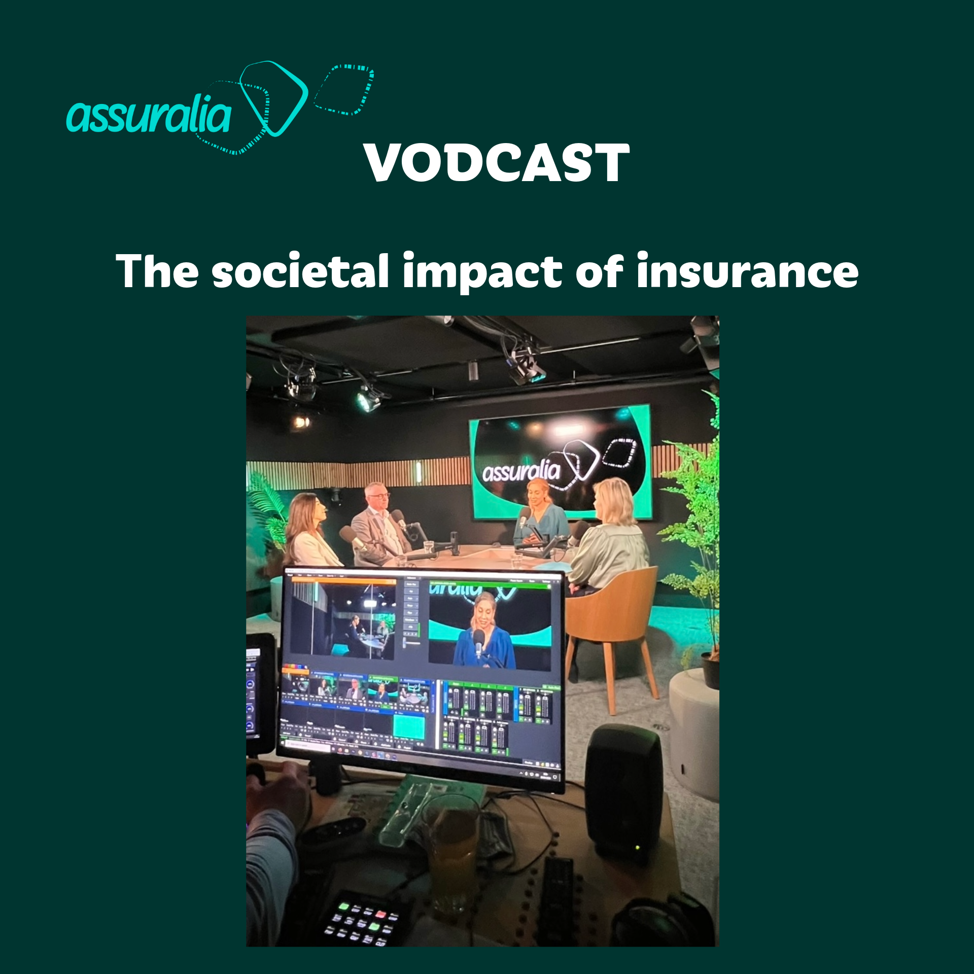 Le tout nouveau vodcast d’Assuralia discute des grandes évolutions sociétales dans le secteur des assurances